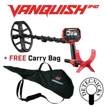 Minelab Vanquish 340 + Carry Bag